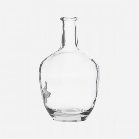 Vase bouteille en verre D14...